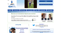 Desktop Screenshot of apei-lens.org